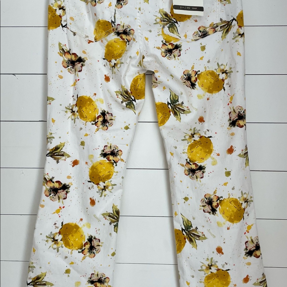 Pilcro Lemon Grove High-Rise Cropped Bootcut Jeans by Anthropologie - Picture 3 of 14